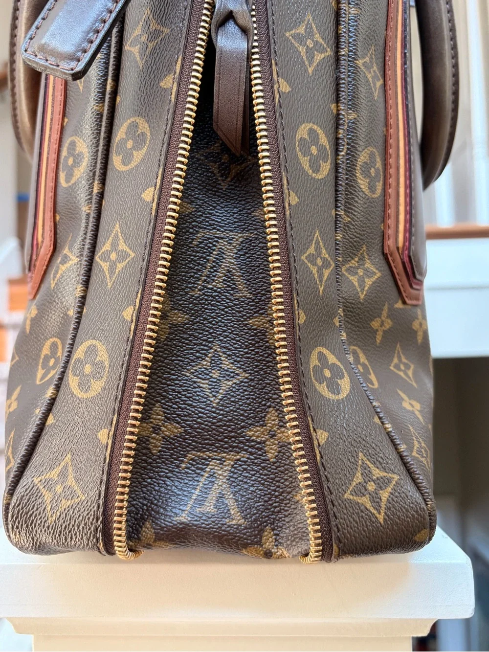 Louis Vuitton Bequia Porte Document Vertical bag